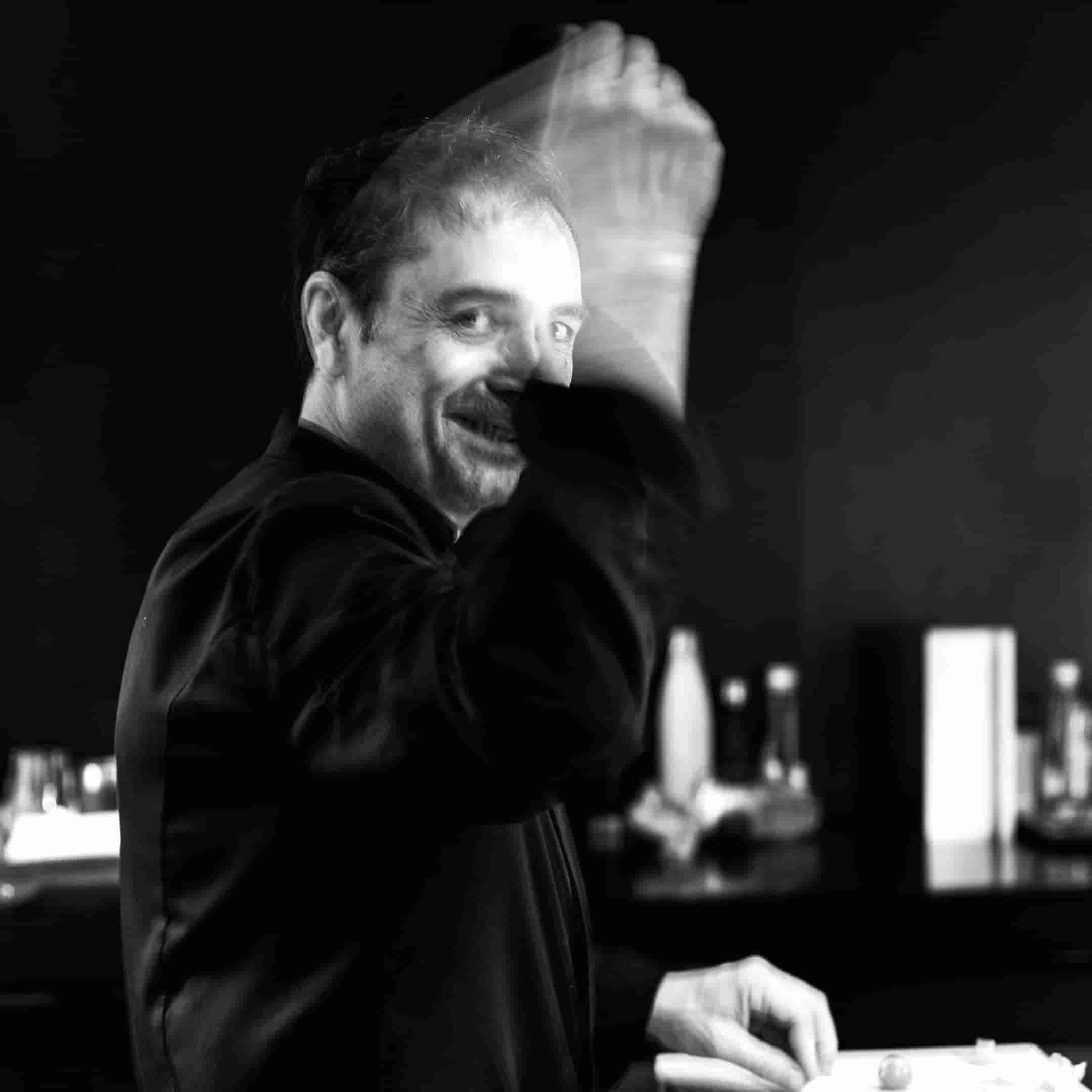 Bertrand Larzul en cuisine