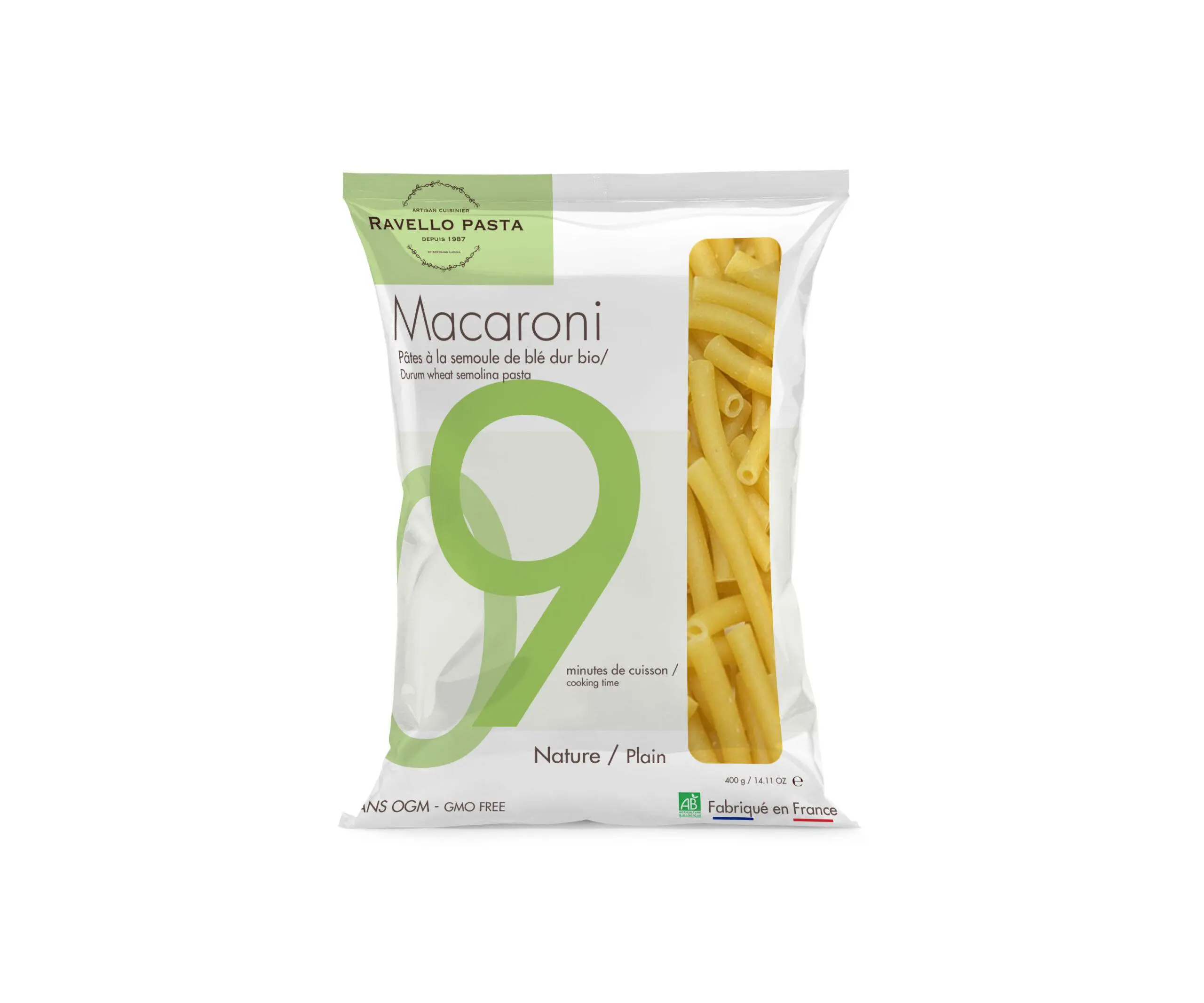 Macaroni artisanaux bio- Pâtes Artisanales Françaises - pâtes bio