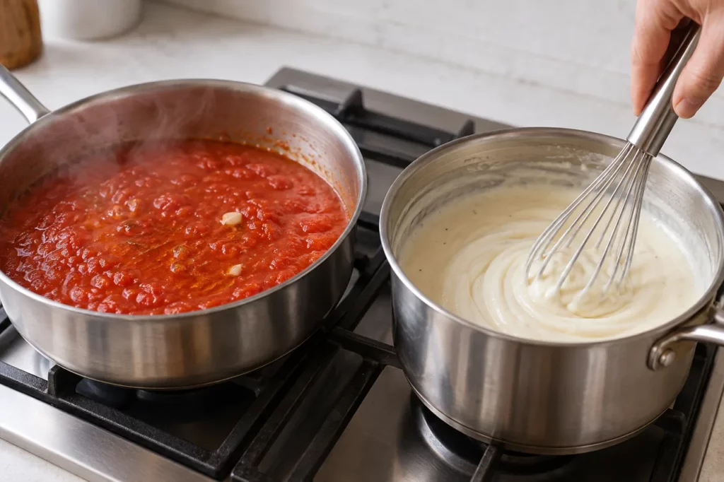 Geste pour Cannelloni à la ricotta et aux épinards Geste pour Cannelloni à la ricotta et aux épinards — illustration