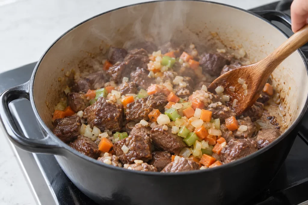 Geste pour Tagliatelles au ragù de sanglier Geste pour Tagliatelles au ragù de sanglier — illustration